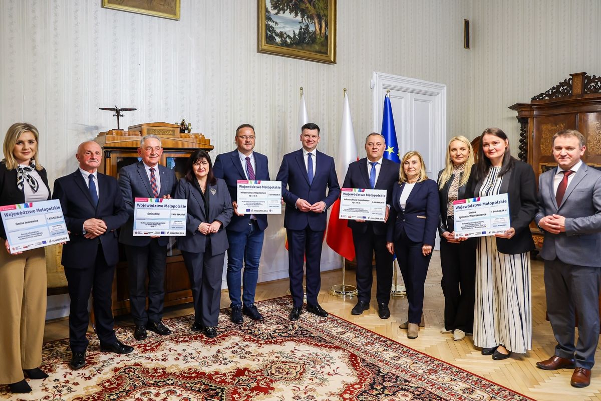Rozdanie promes, uczestnicy spotkania